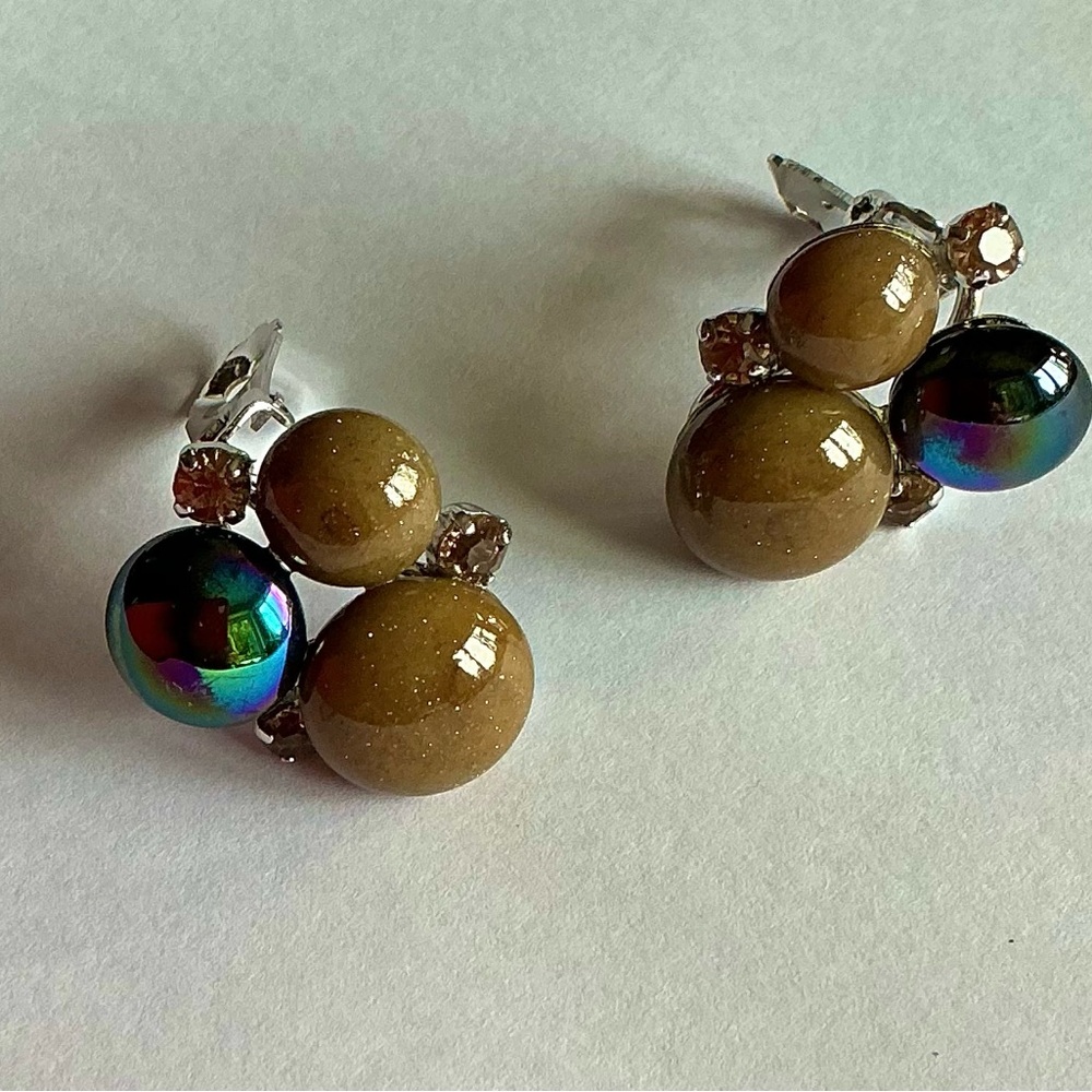 Vintage Christian Dior 1965 Elegant Earrings